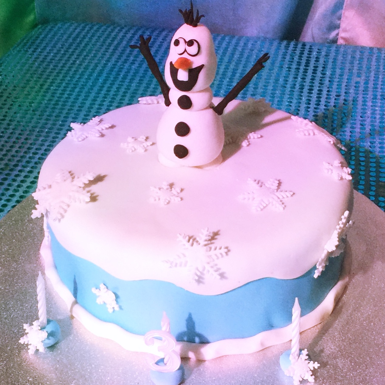 Olaf cake - The Great British Bake Off | The Great British Bake Off